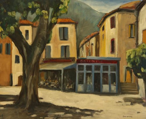 Buis-Les-Baronnies-Fr-2-acryl-op-board-60x50-1-scaled