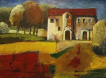 huis-in-de-Provence-acryl-op-paneel-80x60-1-scaled